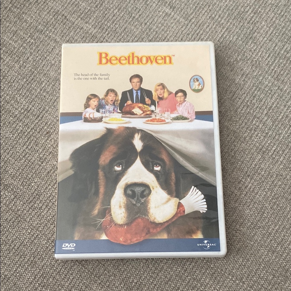 Universal Beethoven DVD with St. Bernard Cover